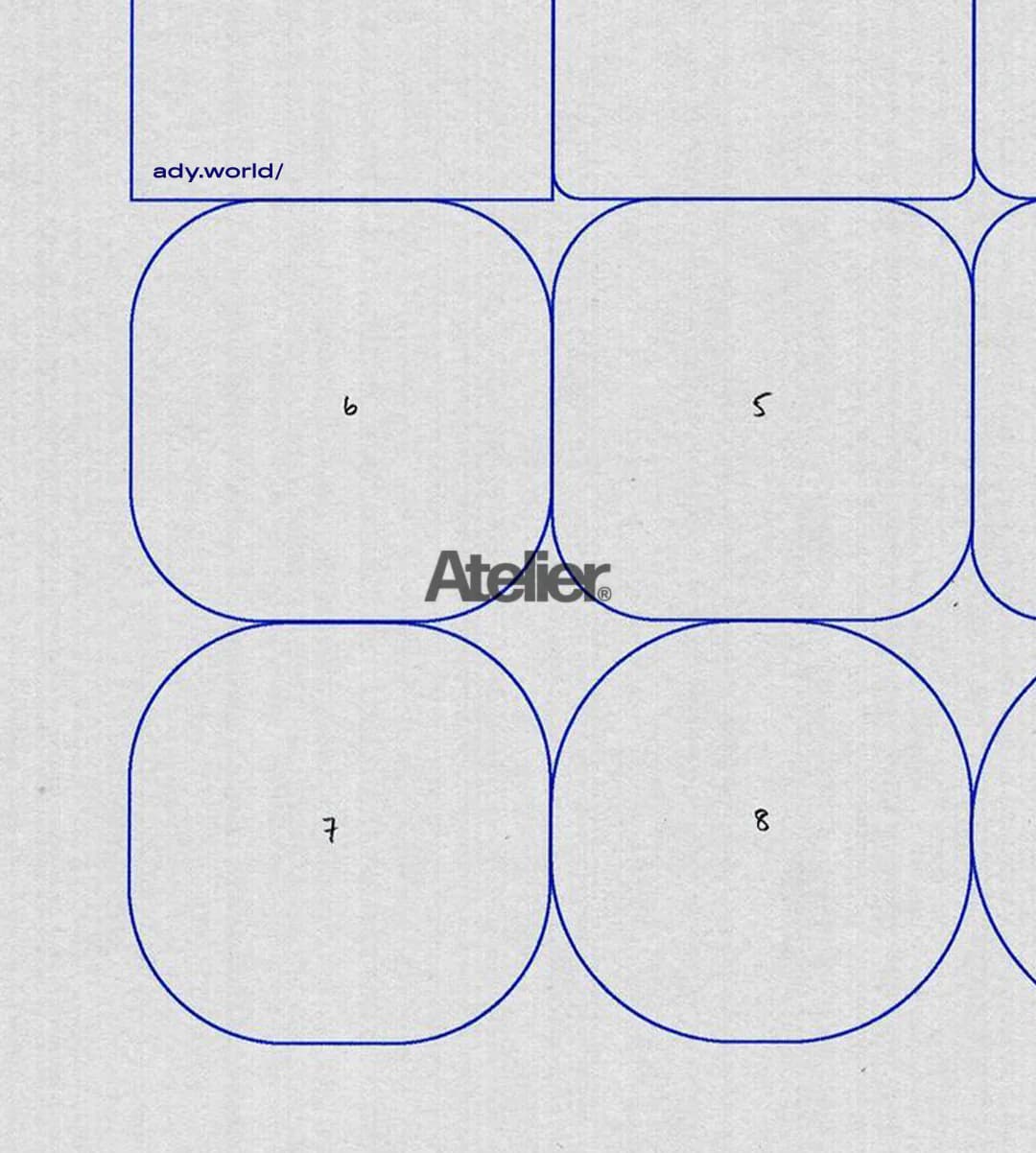 Atelier rounded grid construction diagram