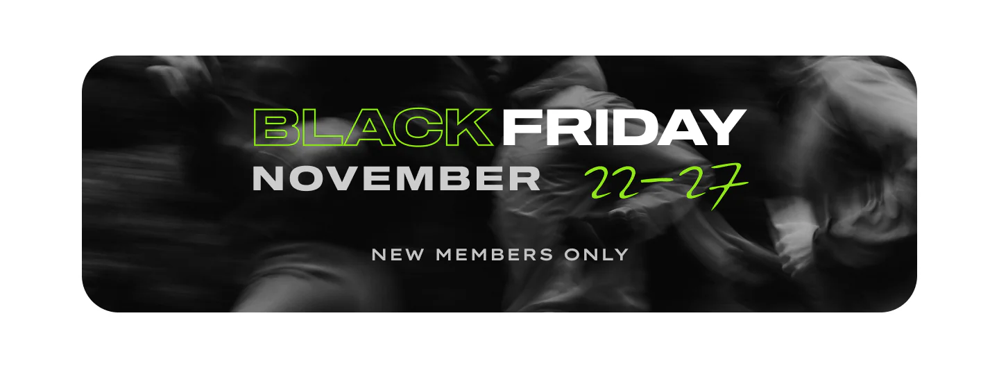 Black Friday November 22 through 27 campaign banner